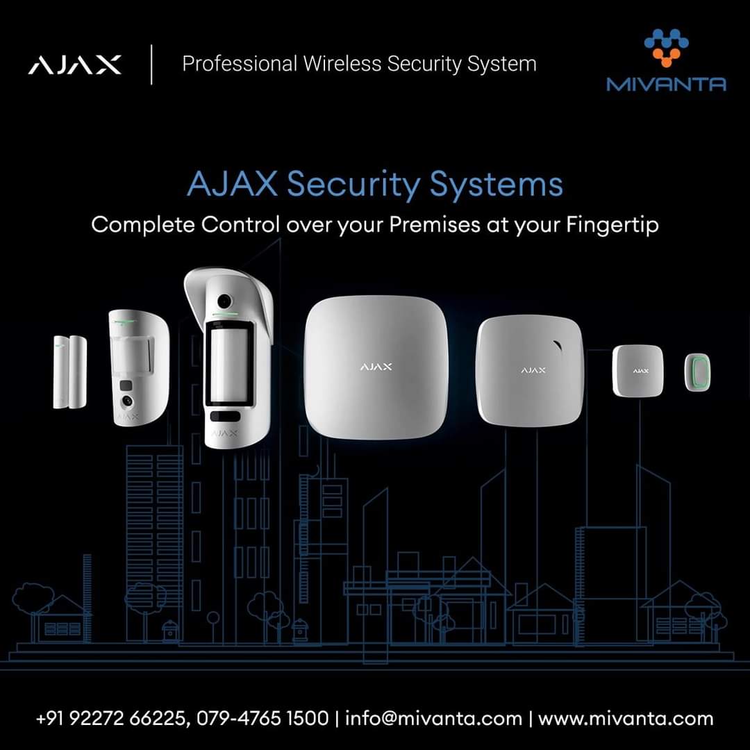 Wireless Security Alarm System Ajax, 1 at Rs 34900 in Jaipur